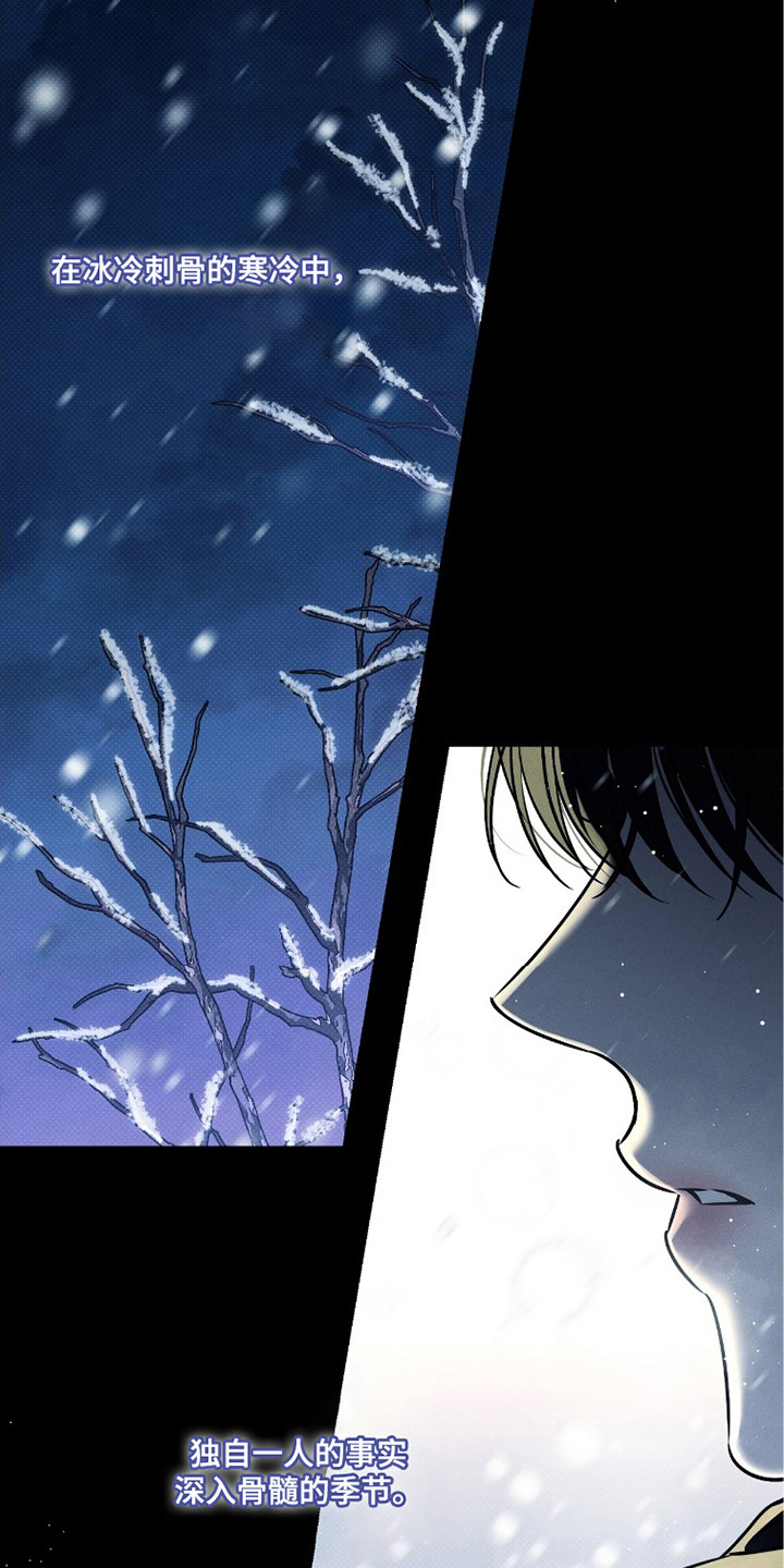 冬夜回响漫画,第8章：下雪了1图