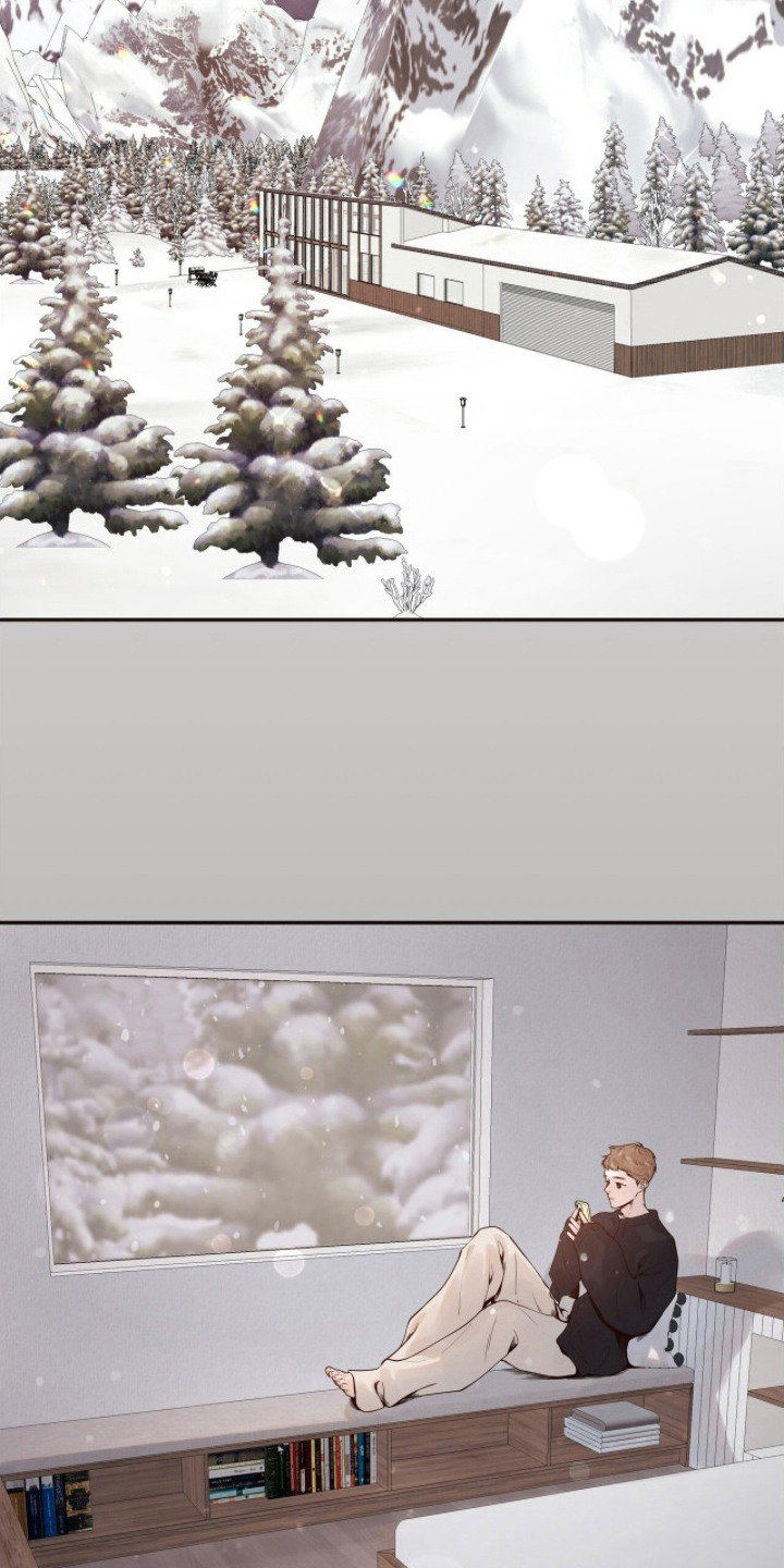 初雪未融漫画,第13章：很尴尬1图
