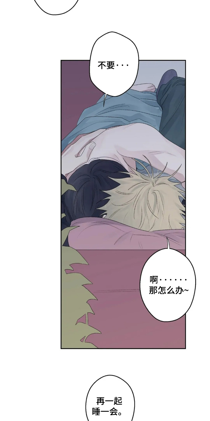 邻夏物语漫画,第46章：继续睡吧（完结）2图