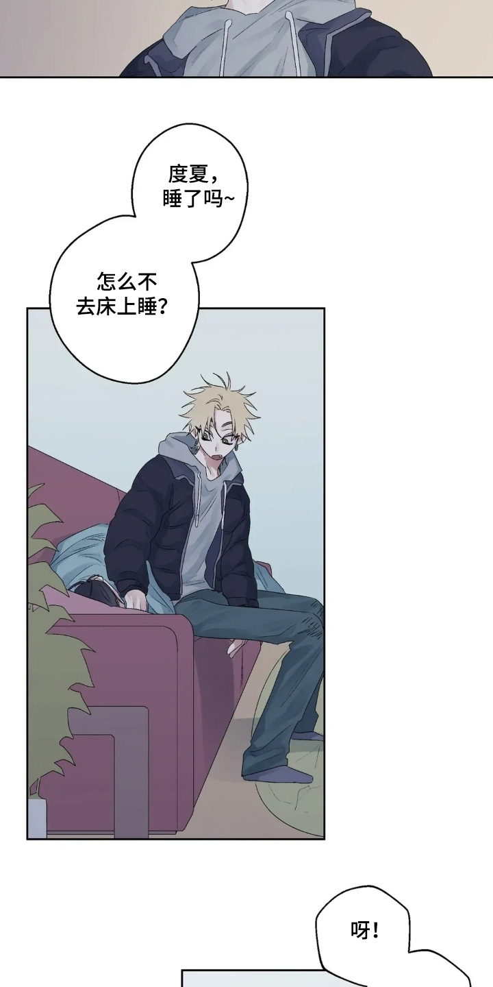 邻夏物语漫画,第46章：继续睡吧（完结）3图