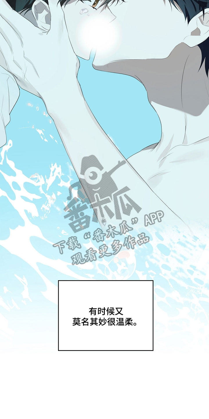 误吻危险弟弟漫画,第23章：相貌端正2图