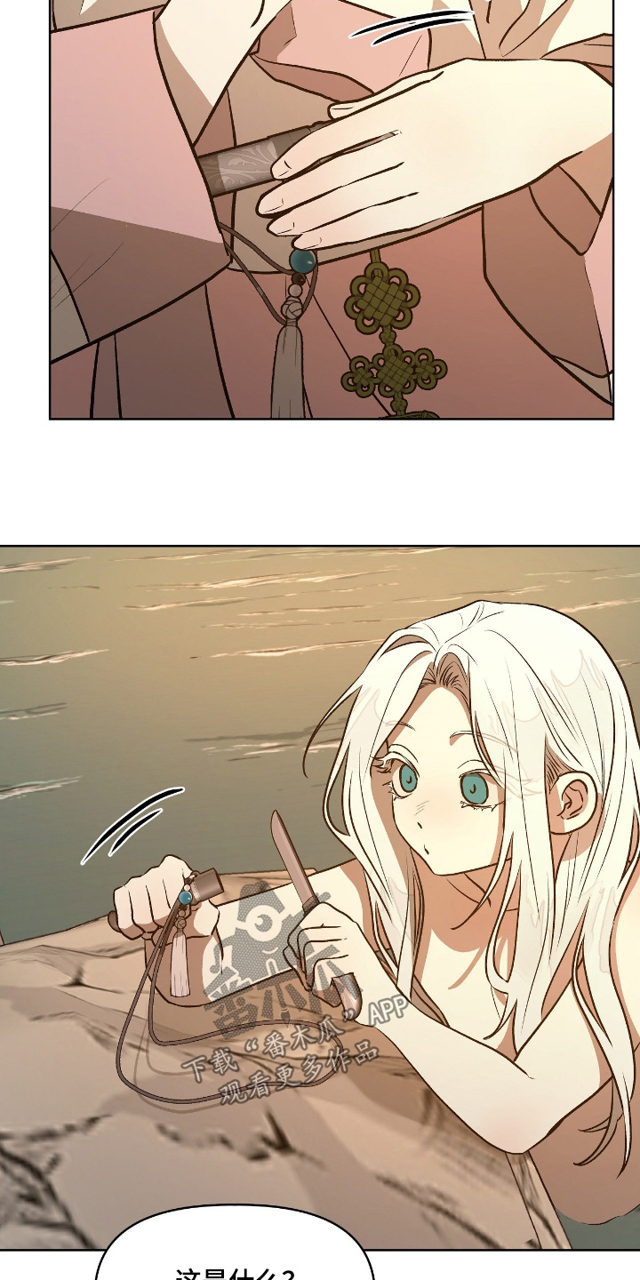 钓个人鱼当室友讲了什么漫画,第34章：这个给你5图