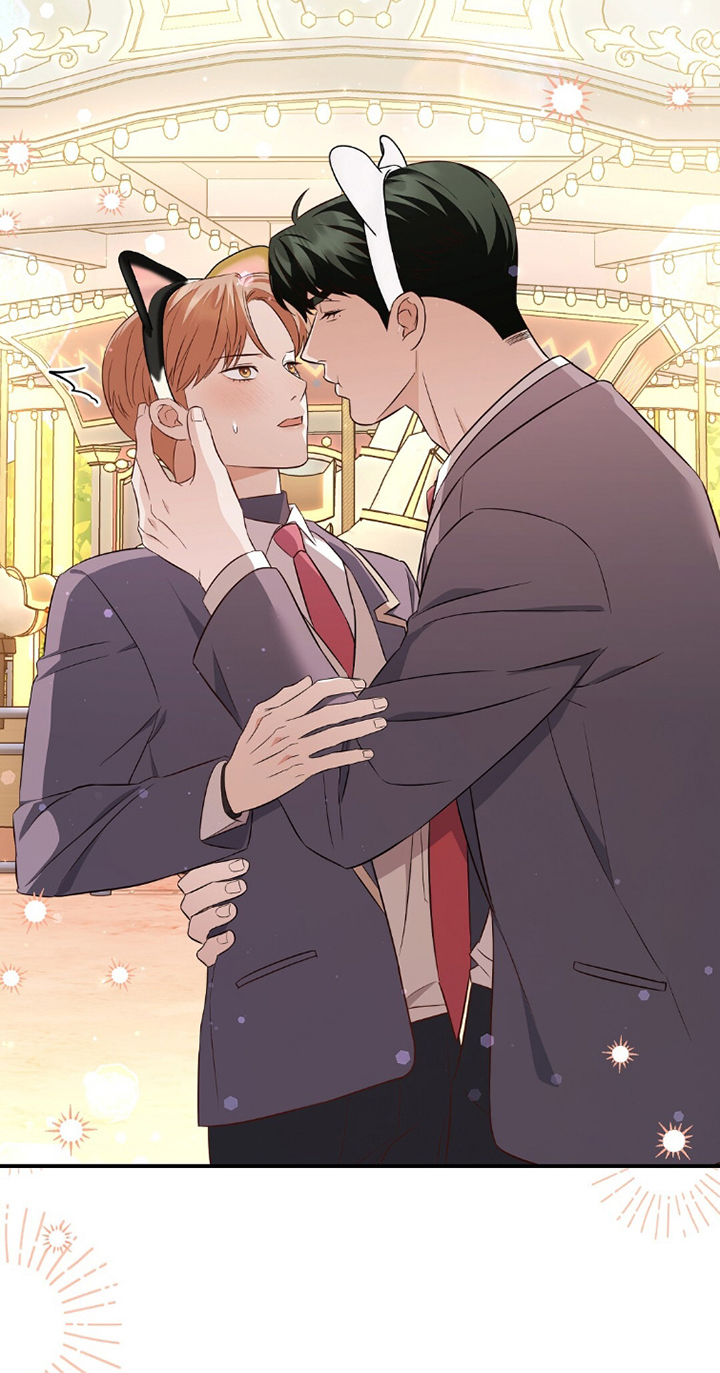 冤家恋爱脚本漫画,第38章：公开恋爱1图