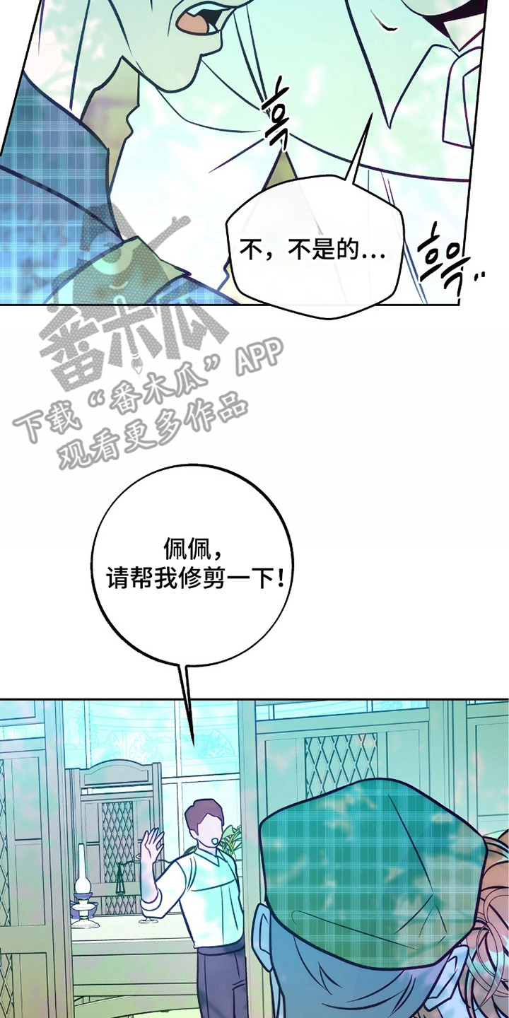 少爷的金鱼仆从漫画,第15章：微笑的样子2图