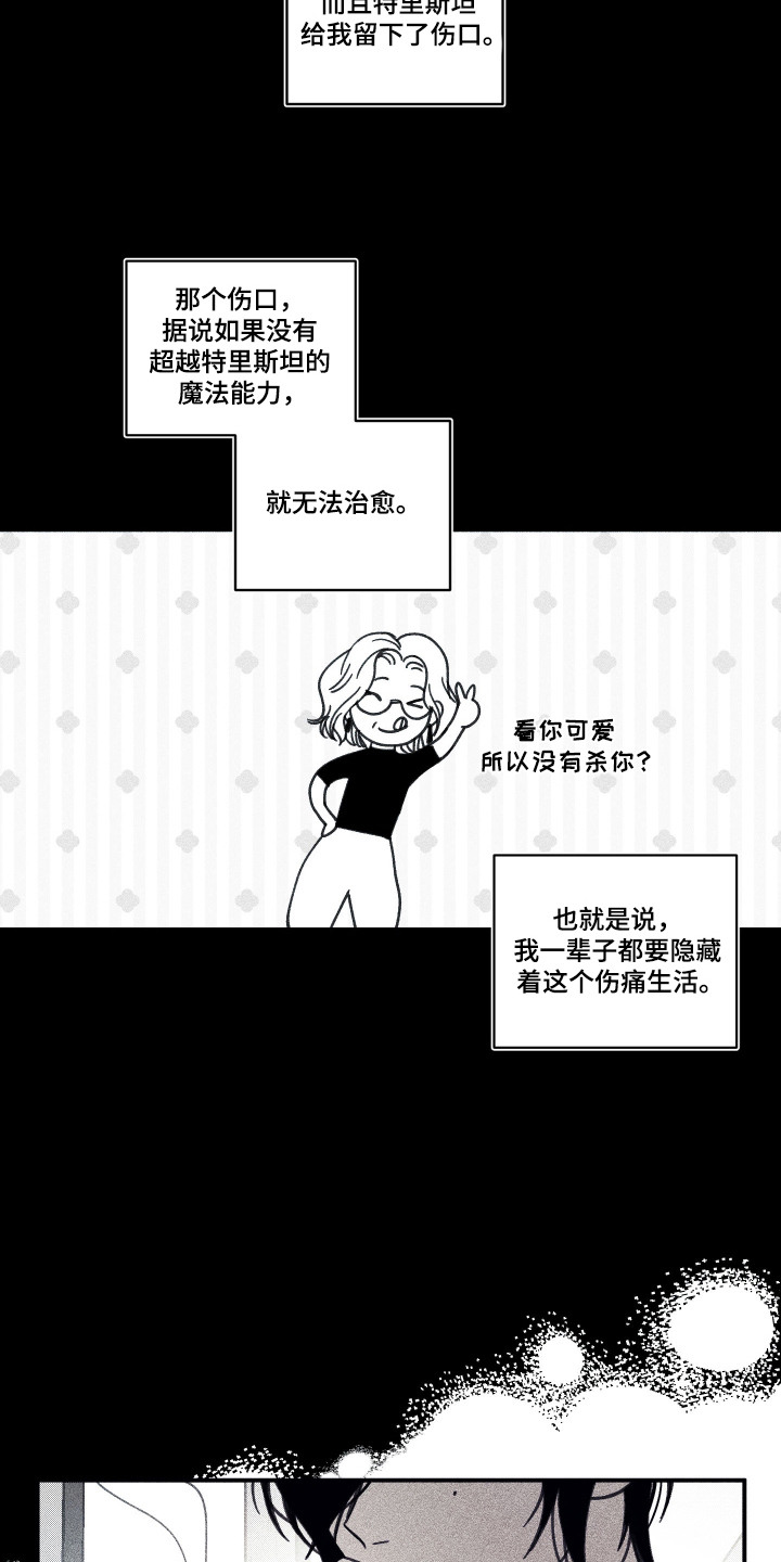 魔物相伴漫画,第1章：昔日魔法师1图