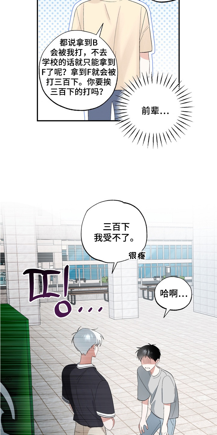 我的老鼠学长漫画,第8章：责骂1图