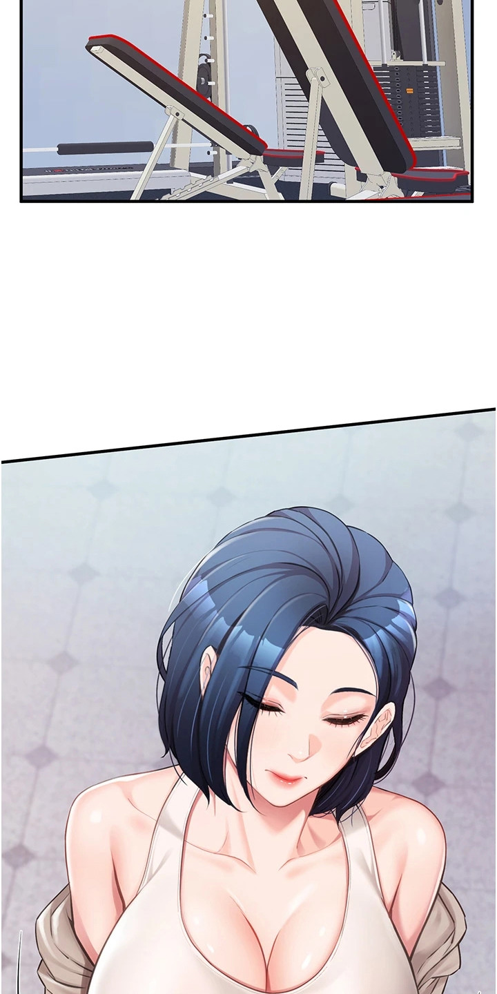 迷彩万花丛漫画,第4章：健身房1图