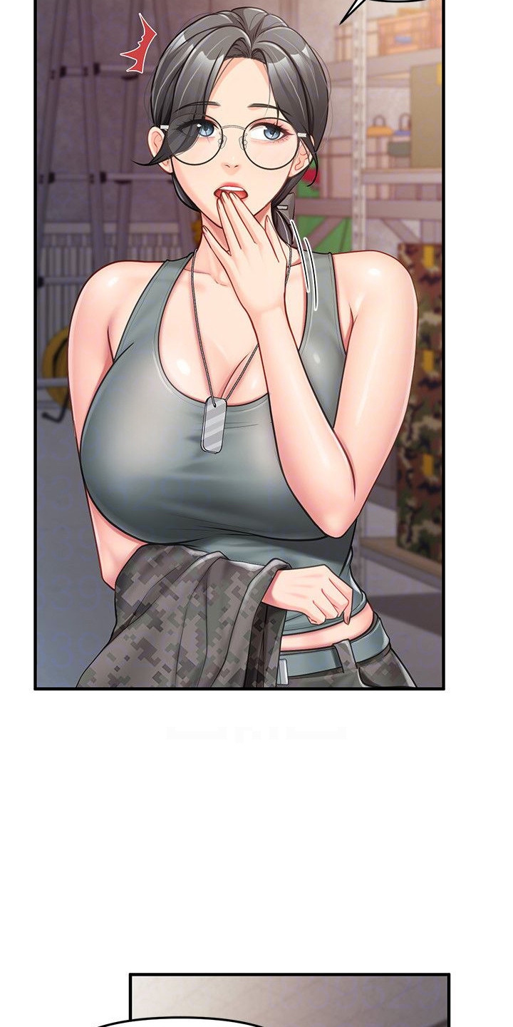 迷彩万花丛漫画,第18章：不自在1图