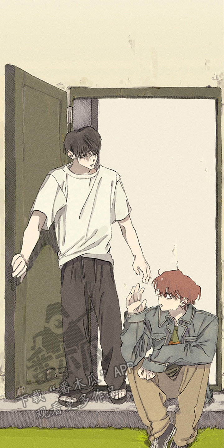 你我的救赎漫画,第4章：敲门4图