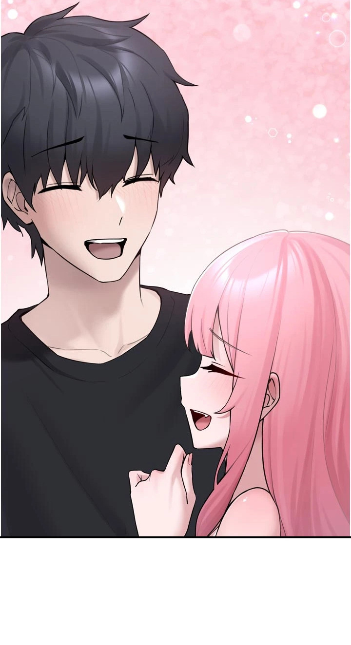 垃圾堆捡到宠物系萌妹漫画,第8章：被撑爆1图