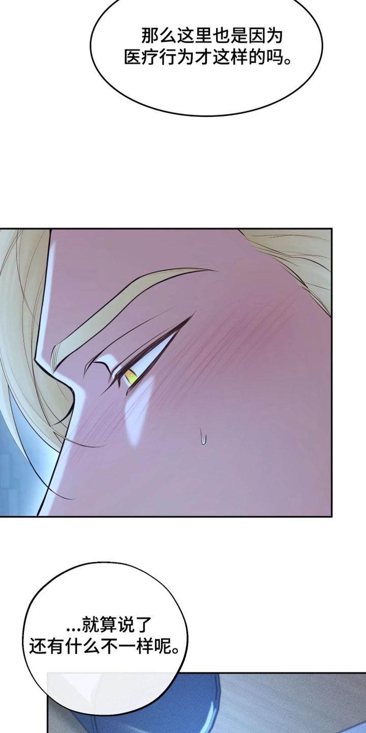 幽灯信标白毛角色漫画,第28章：医疗行为2图