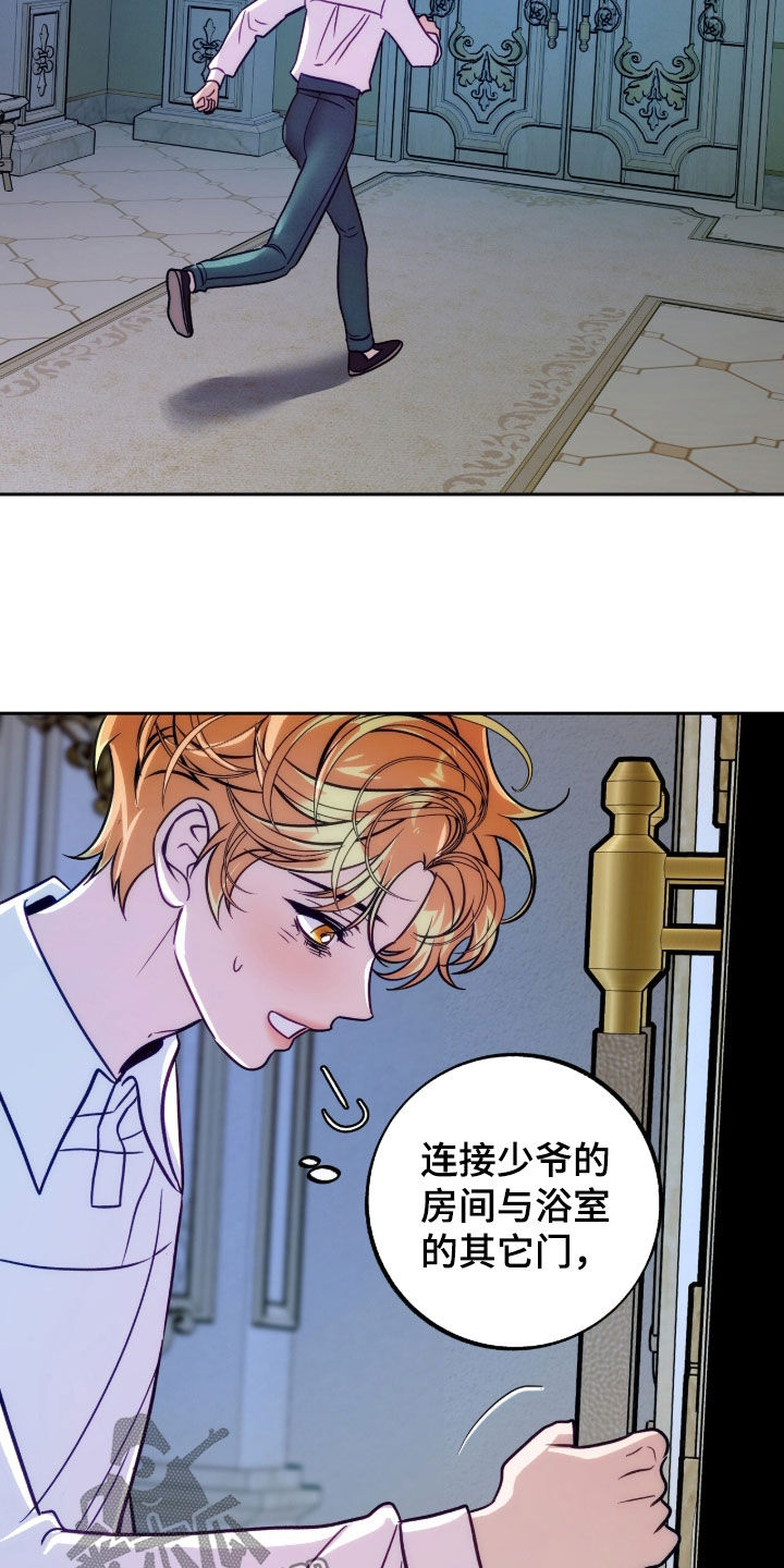 少爷的金鱼仆从漫画,第24章：晴天霹雳2图