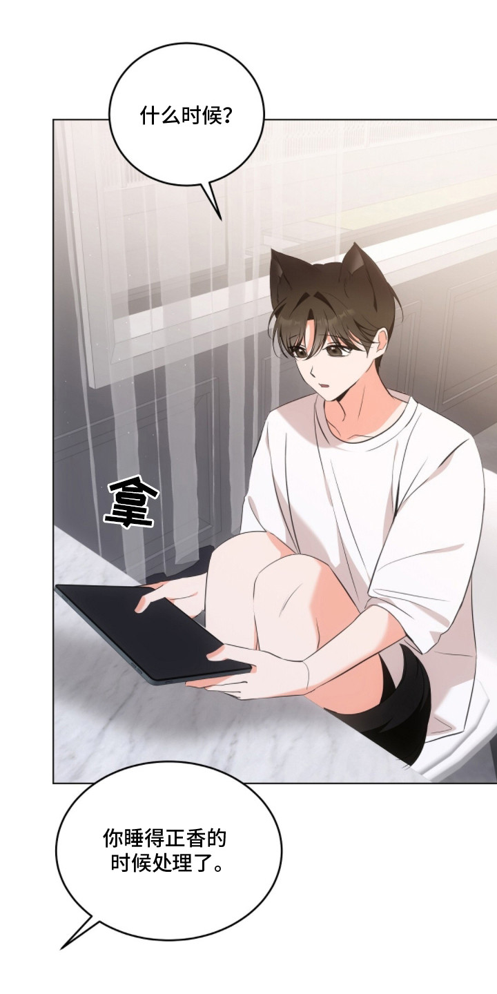 我的黑猫少年漫画,第18章：照片4图