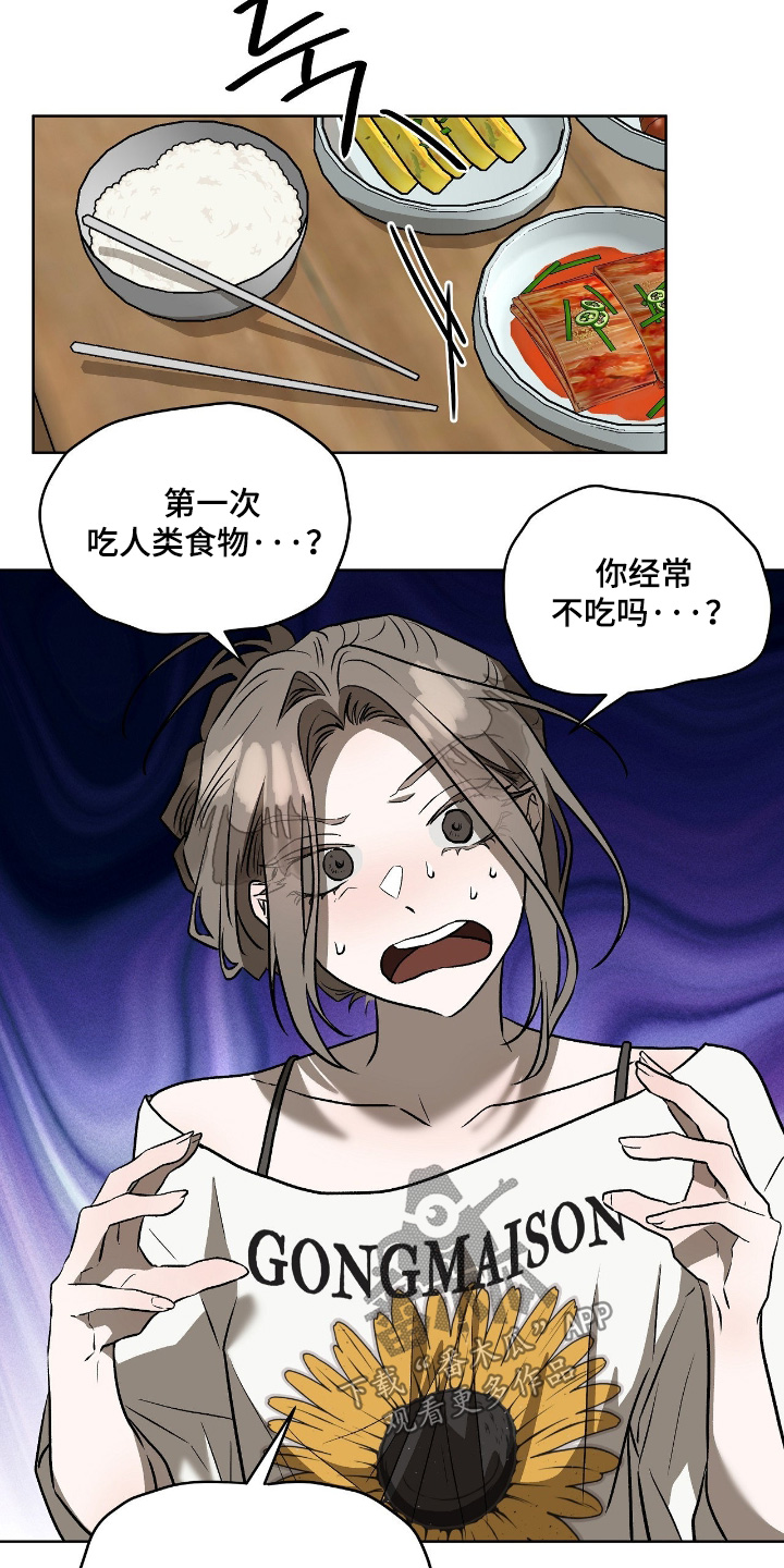 钓个人鱼当室友漫画,第46章：非常好吃3图