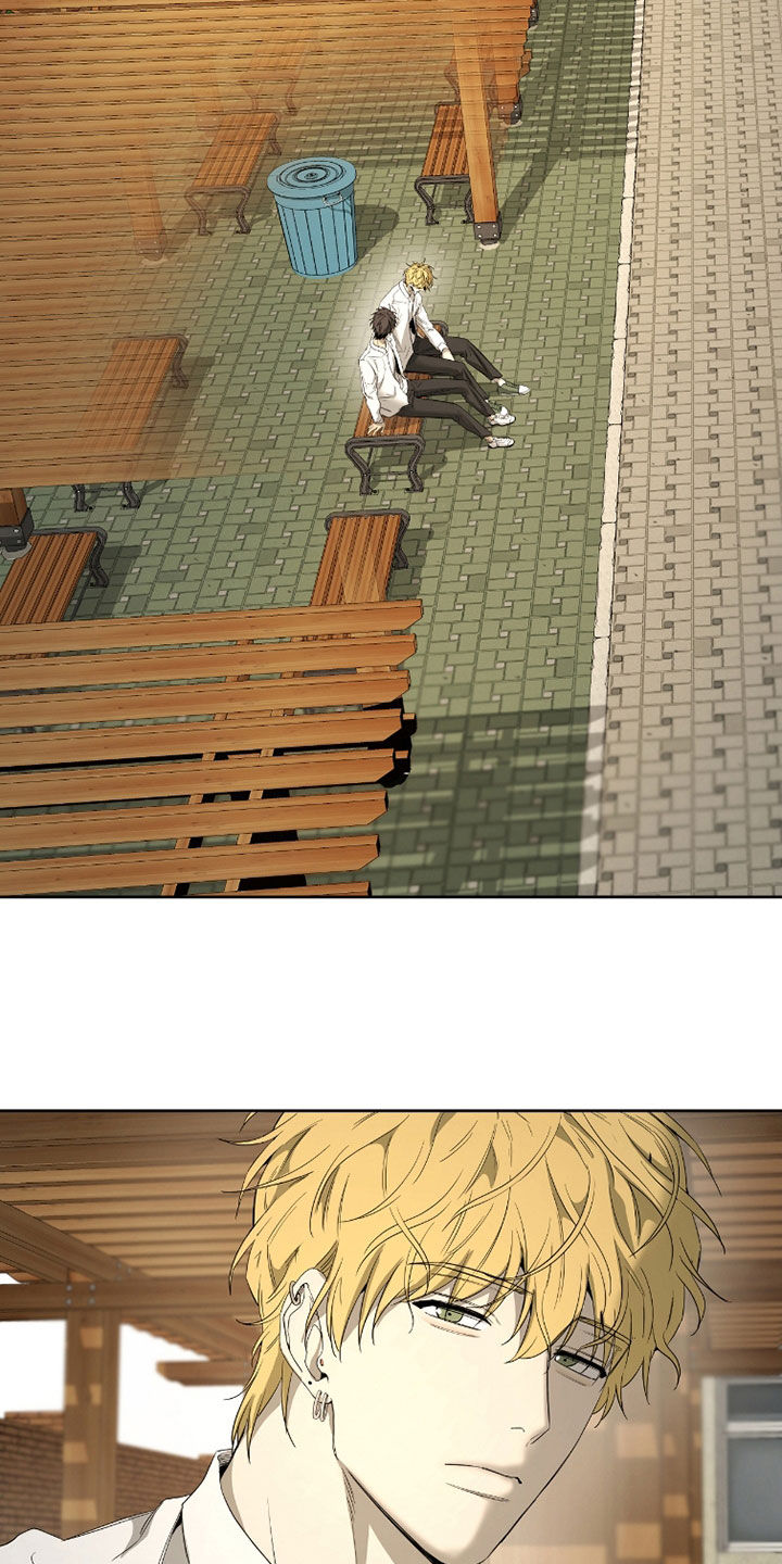 在硝烟中毕业漫画,第34章：关系这么好1图