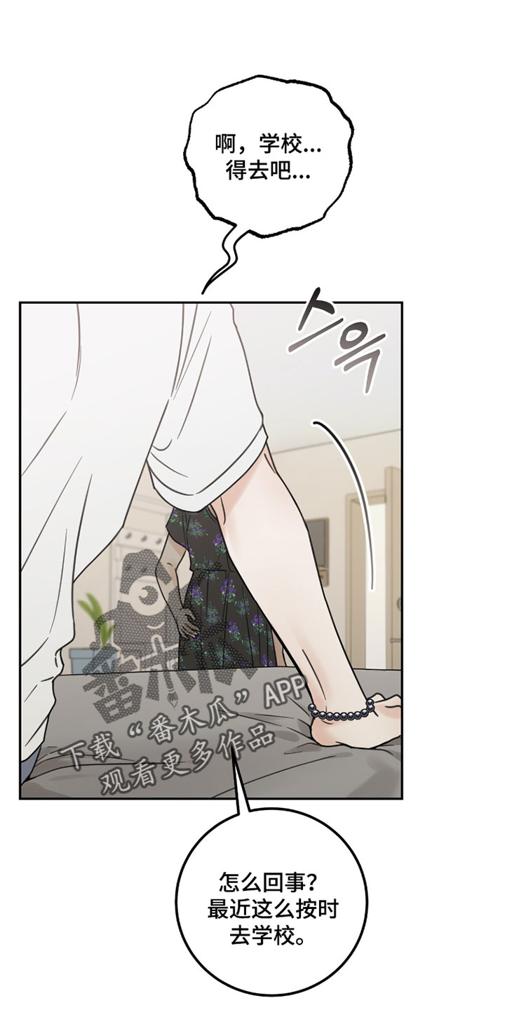 雨后的陌生人漫画好看吗漫画,第41章：你不觉得太近了吗？2图