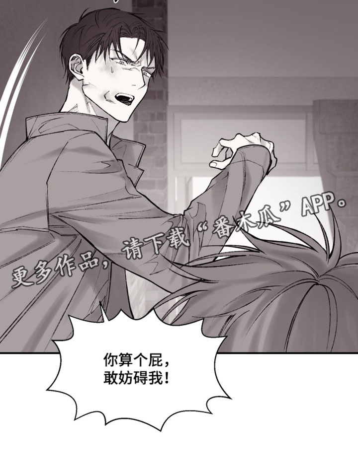 完美面具下的伪装漫画,第27章：你算个屁1图
