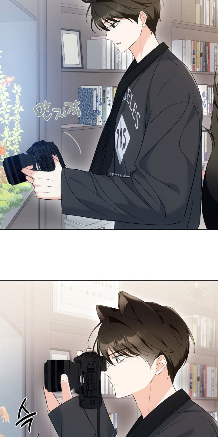 我的黑猫少年又叫什么漫画,第34章：广告邀约1图