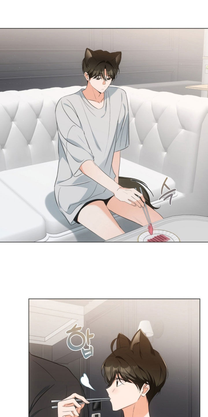 我的黑猫少年漫画,第27章：讨厌亲亲2图