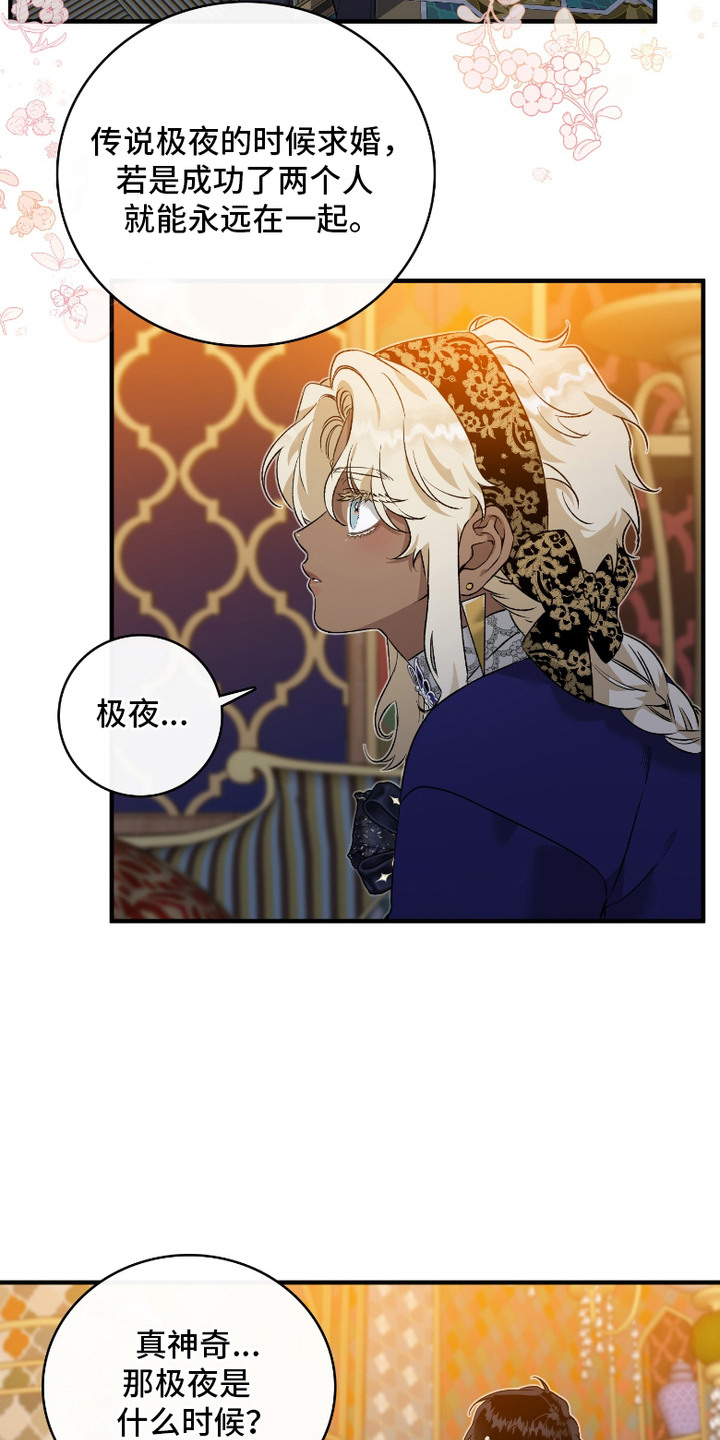 白夜的旋律漫画,第13章：极夜的约定1图