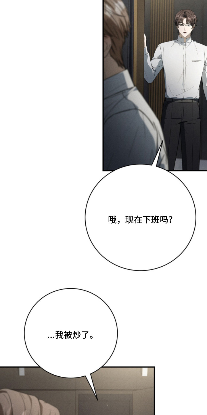 ABO标记法则漫画,第17章：离职4图