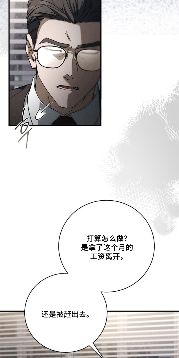 ABO标记法则漫画,第17章：离职5图