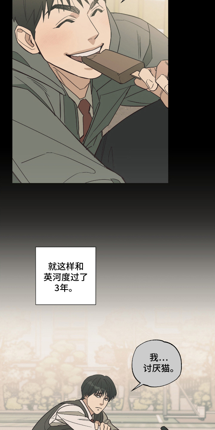 猫大爷和我漫画,第1章：老朋友1图