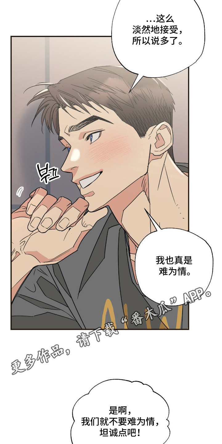 猫大爷和我漫画,第14章：坦诚1图