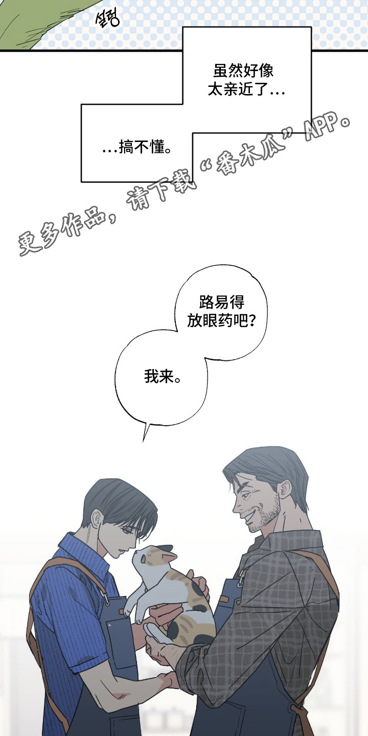 猫大爷和我漫画,第6章：大叔1图