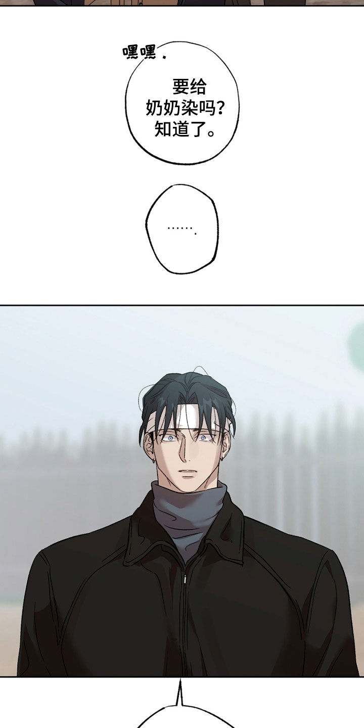 双生悲愿弟弟真的死了吗漫画,第74章：染发2图