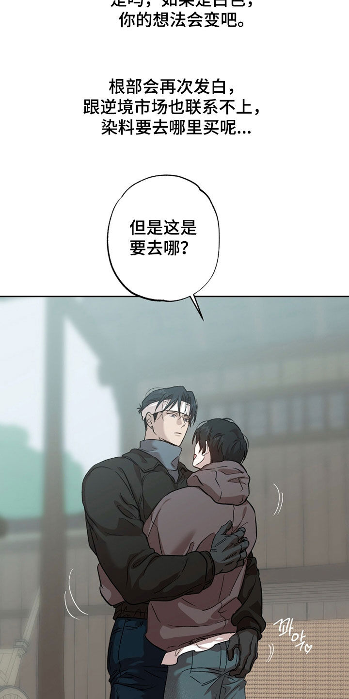 双生悲愿弟弟真的死了吗漫画,第74章：染发2图