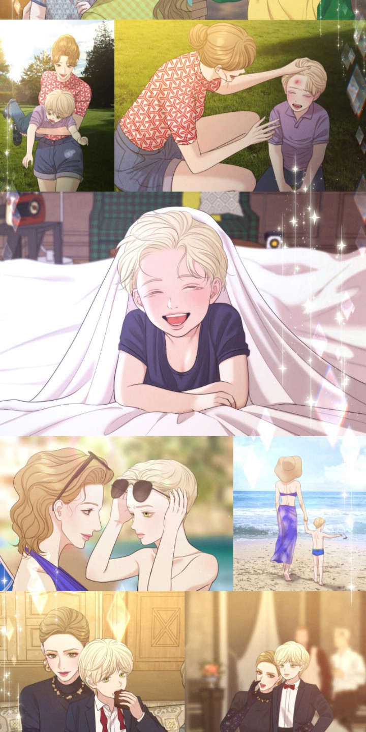 圣诞节油画漫画,第109章：【第二季】过往照片5图