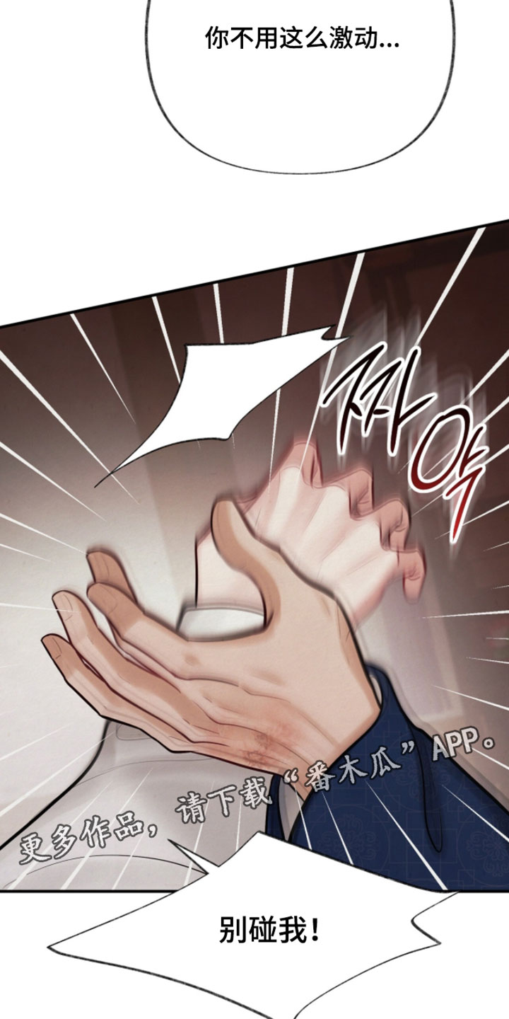 画涯欲海浮笼周边产品漫画,第54章：别碰我5图