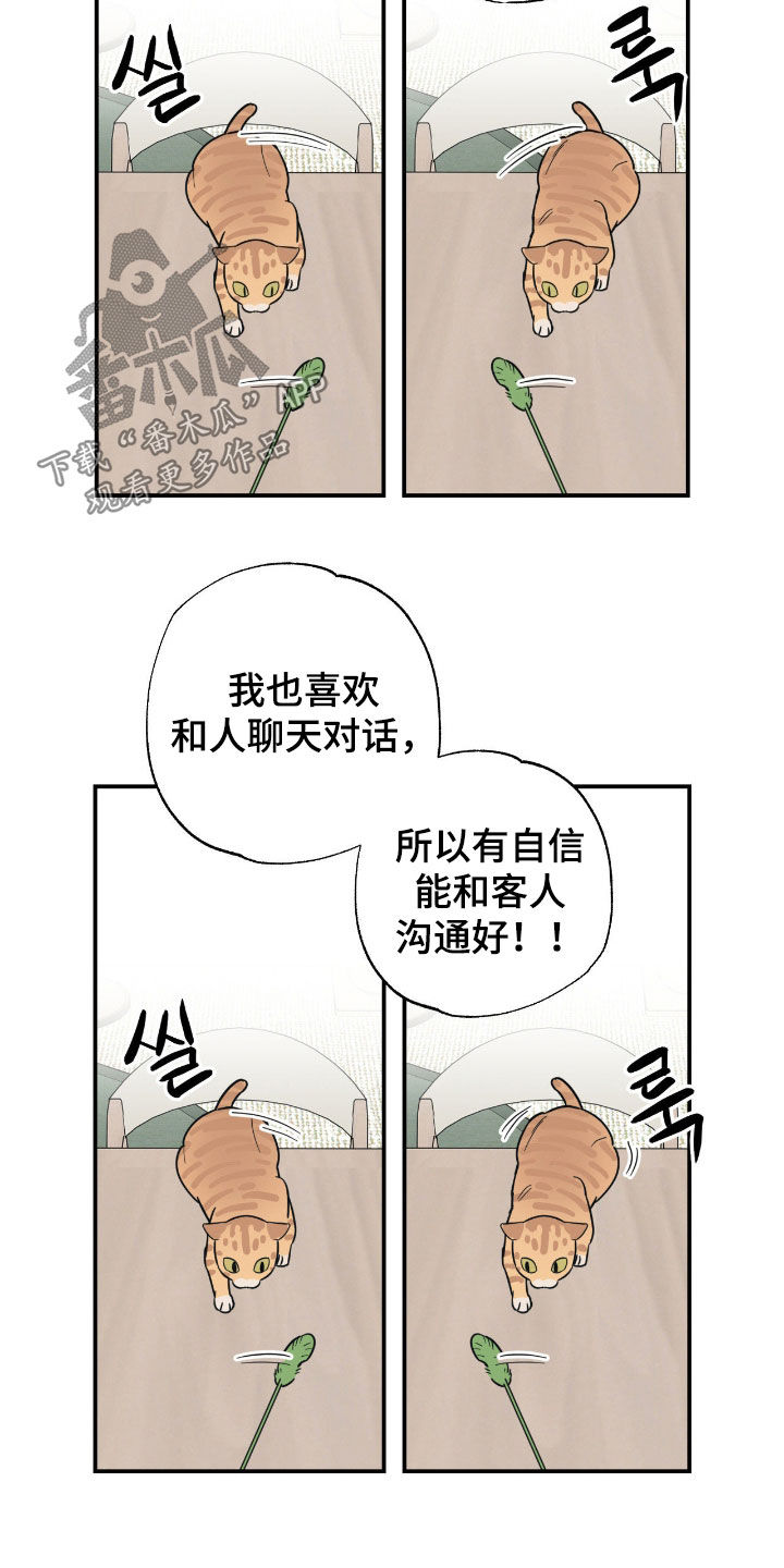 猫大爷和我漫画,第25章：只是朋友4图