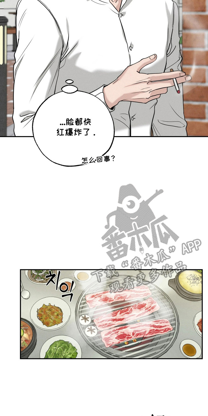 定格心动漫画,第4章：脸红4图