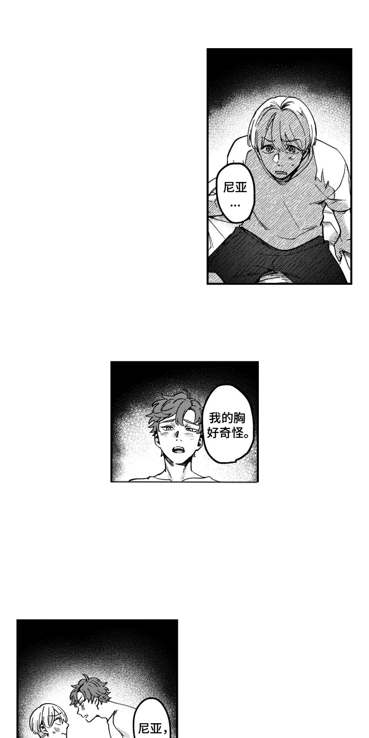 尼亚的恋爱训练漫画,第6章：都怪他的身体1图
