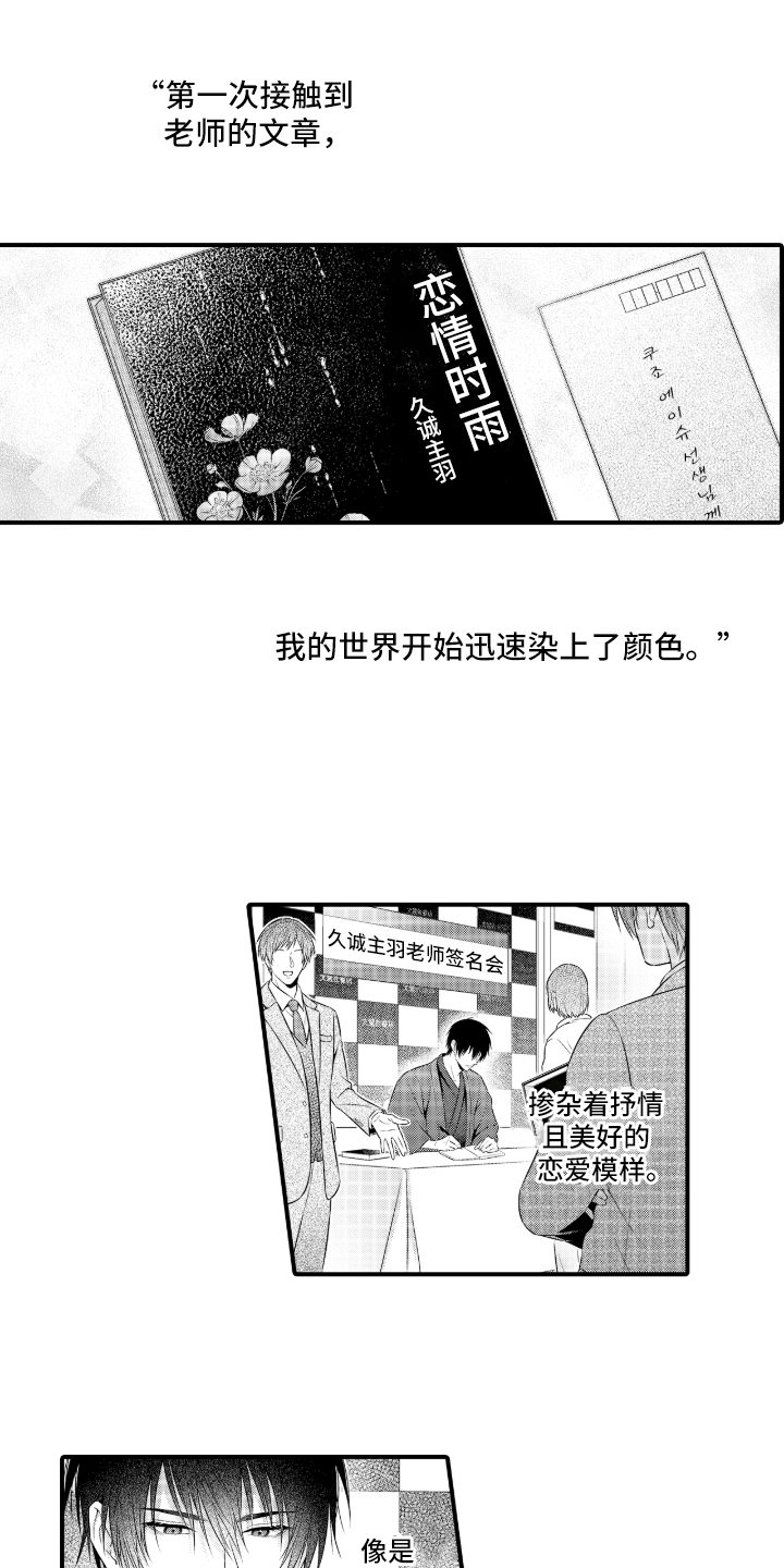 私密取材漫画,第1章：爱爱小说1图
