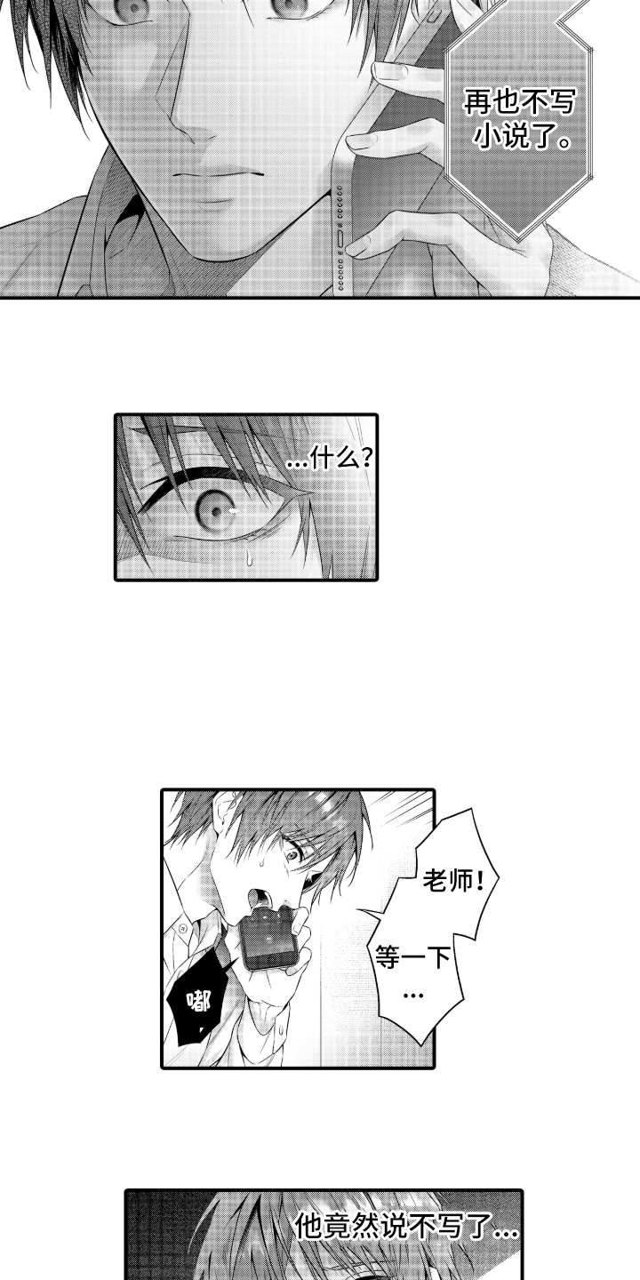 私密取材漫画,第13章：不再写小说了3图