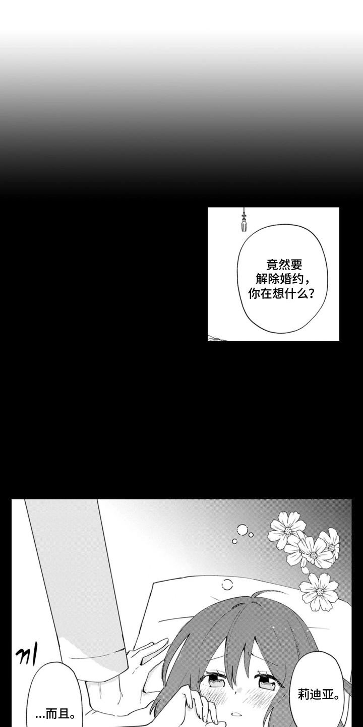 从今天开始爱你漫画,第15章：温室的花朵：订婚1图