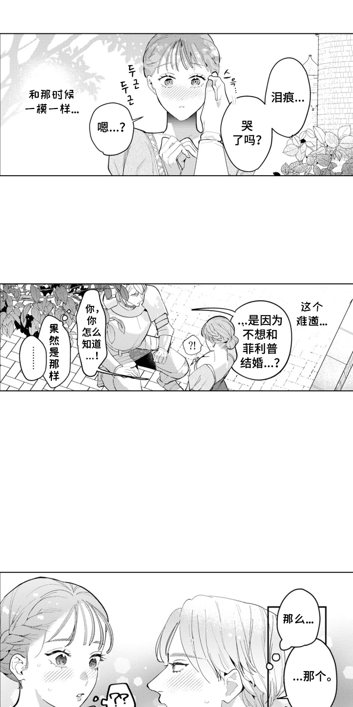 从今天开始爱你漫画,第12章：安妮与菲利普：爱上你了1图