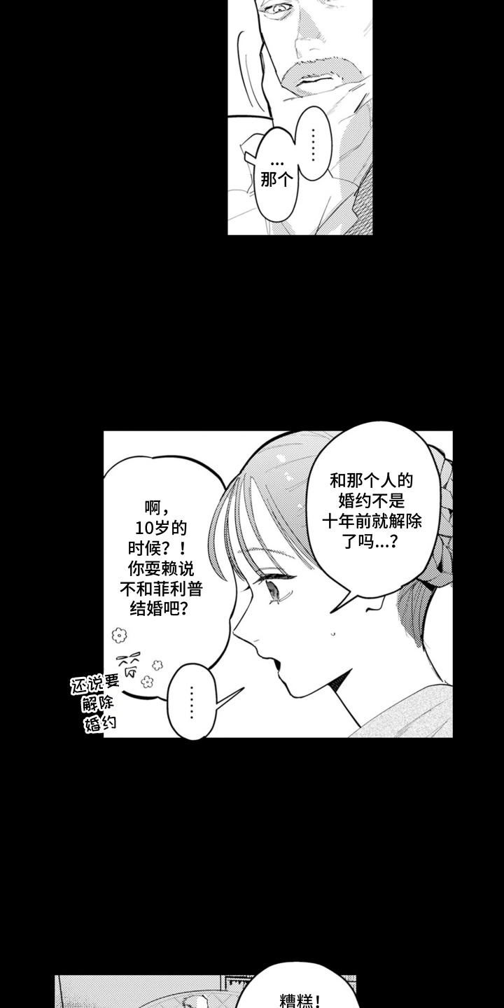 从今天开始爱你漫画,第11章：安妮与菲利普：不想结婚1图
