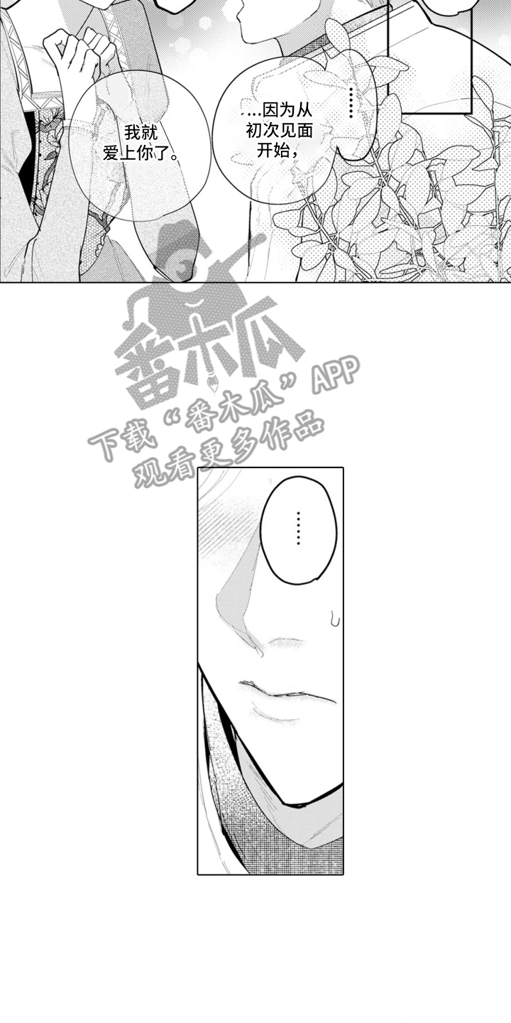 从今天开始爱你漫画,第12章：安妮与菲利普：爱上你了2图