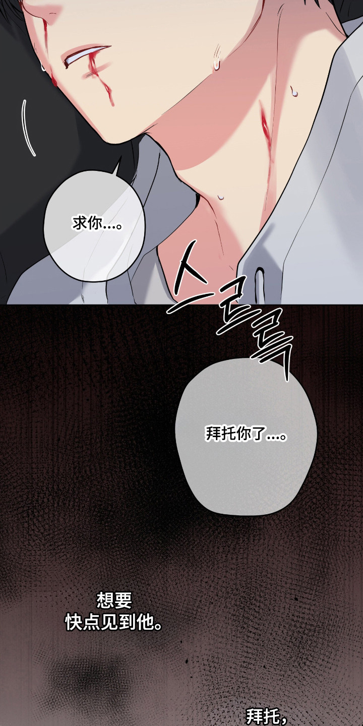 阴暗的幻觉漫画,第87章：【第二季】他受伤了3图