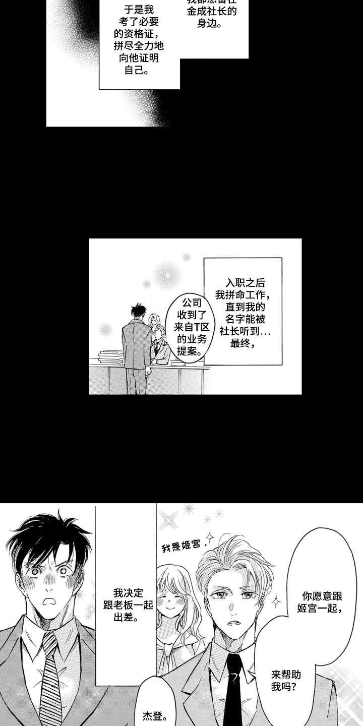 我的社长恋人漫画,第1章：遇难4图