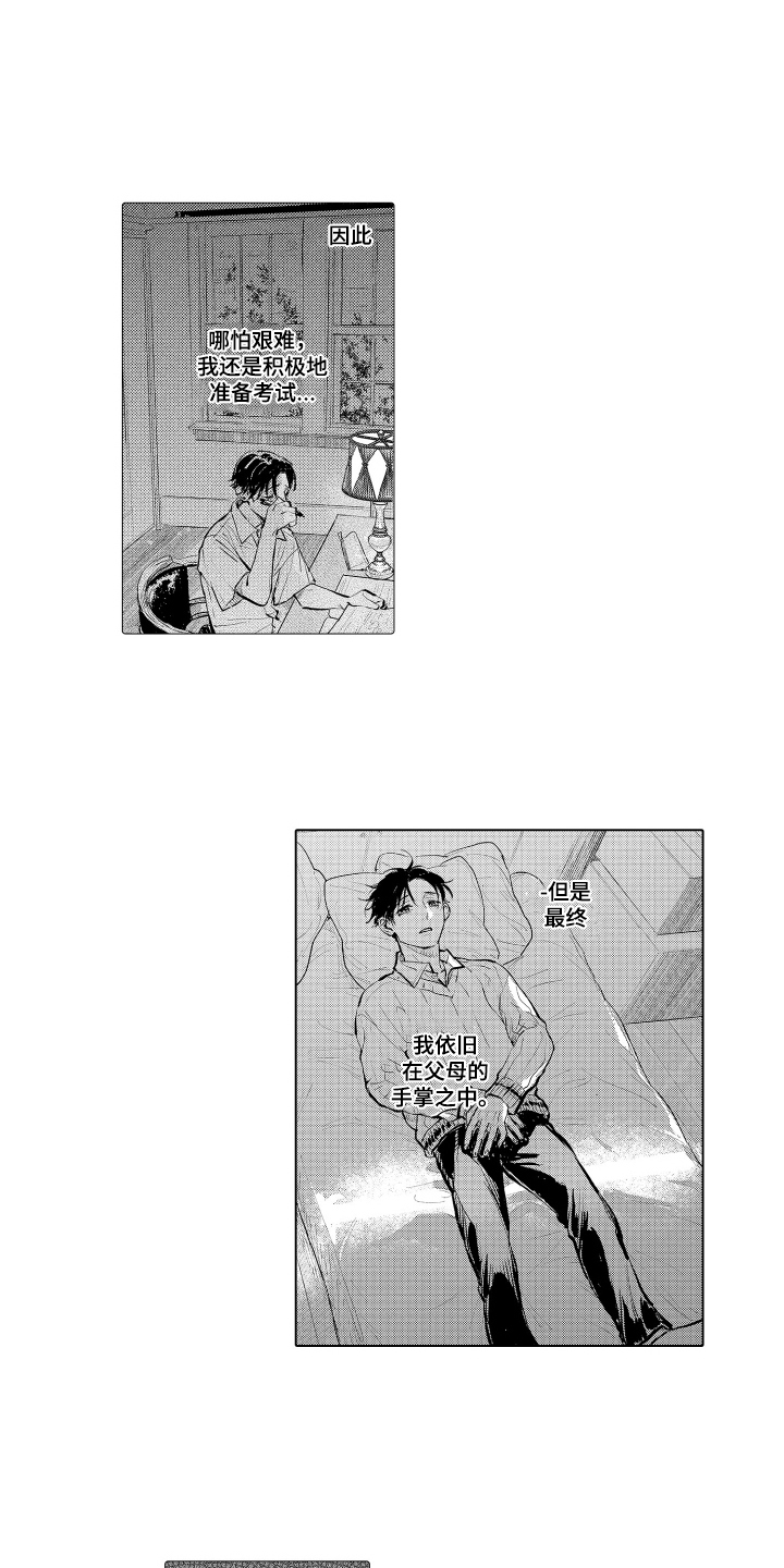 少爷的独立战争漫画,第3章：手掌之中2图