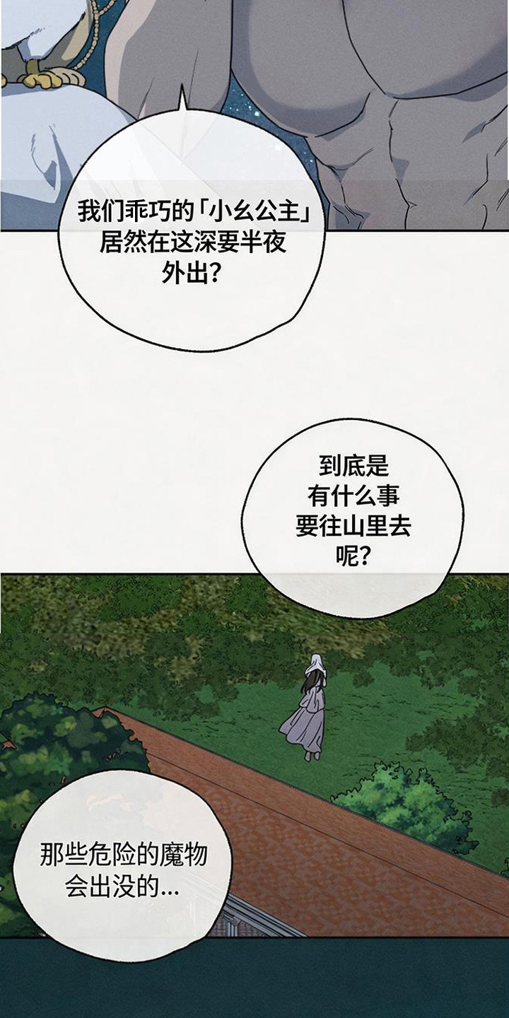 倾城伪妆漫画,第20章：深夜外出1图