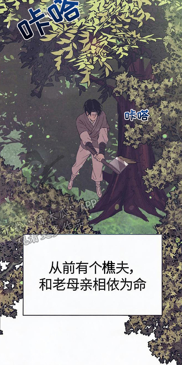 虎伥之缘漫画,第1章：樵夫与老虎2图