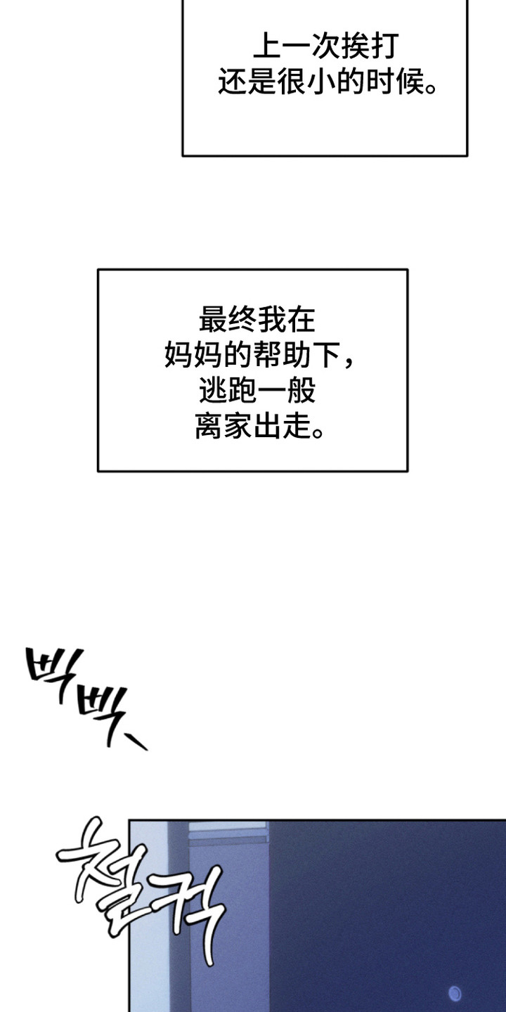 烟味谎言漫画,第9章：离家出走1图