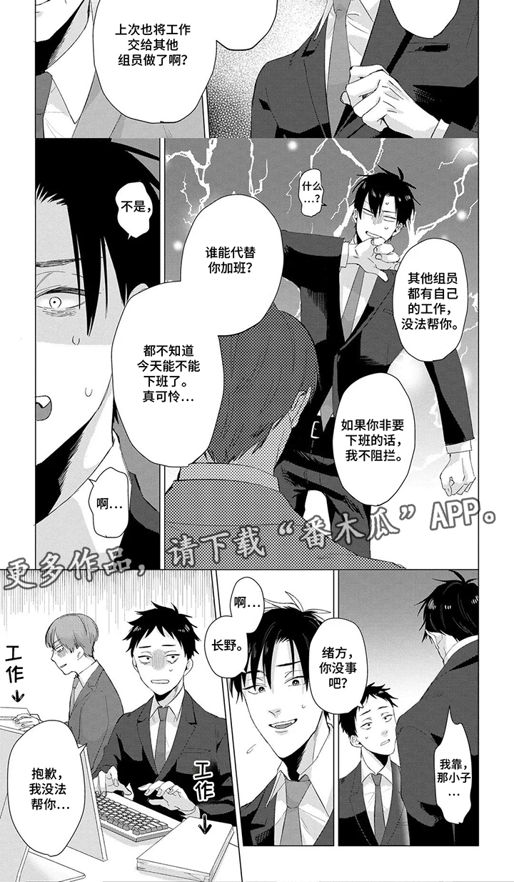 我们的爱巢漫画,第2章：临时加班2图