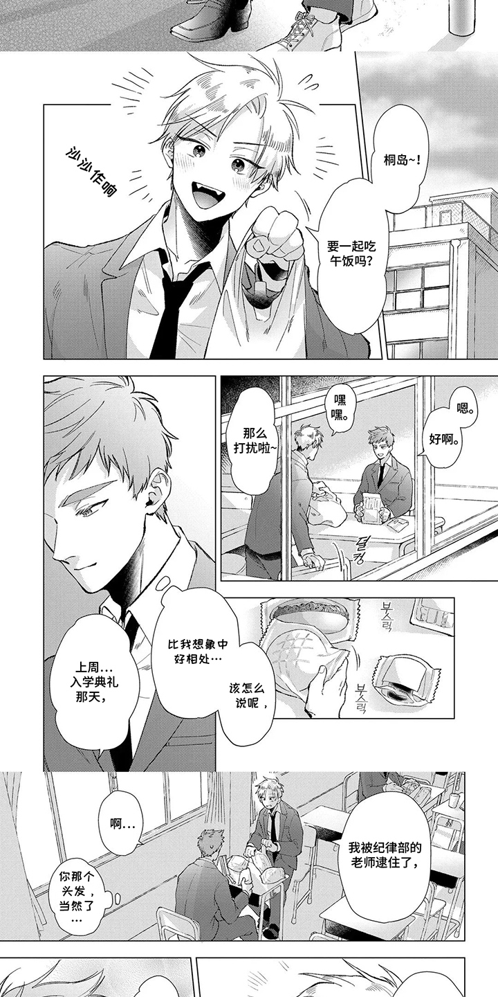 我们的爱巢漫画,第12章：你的名字1图